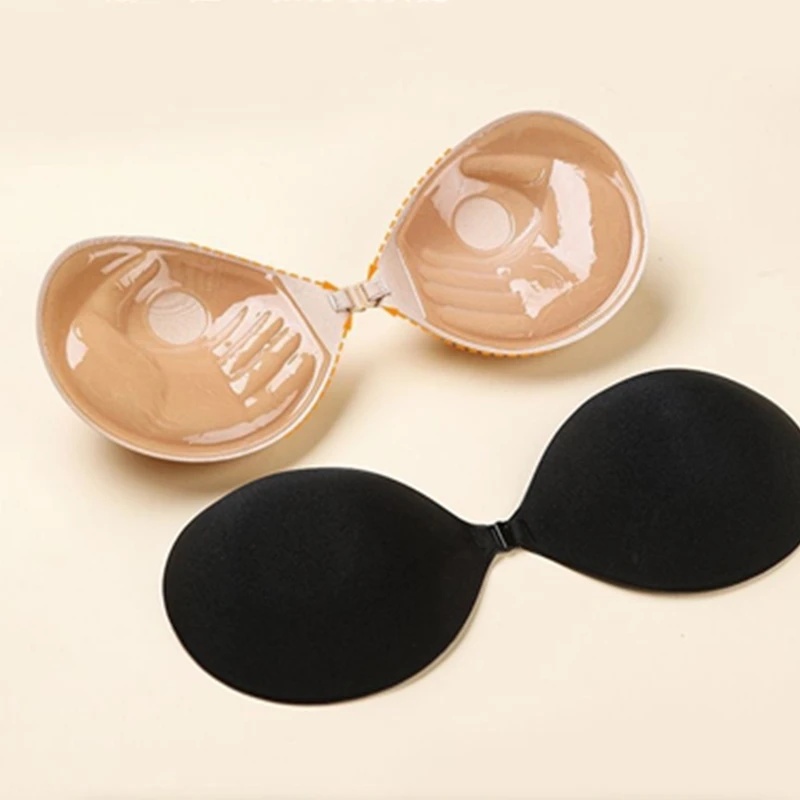 Push Up Bra Silicone - 3cm Lift Silicone Adhesive Bra -